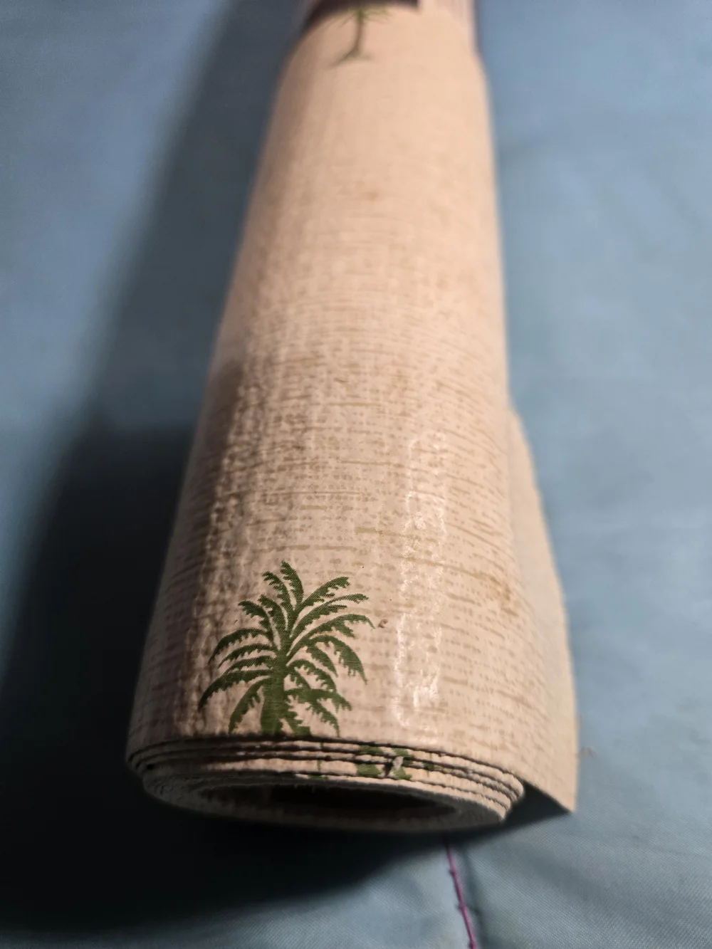 Vtg Duck Brand Smooth Top Slide Grip Easy Line Palm Tree 20
